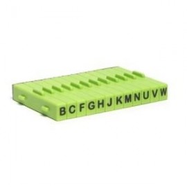 Extra Attachable Letter Stamp Set 12-pcs Upper Case